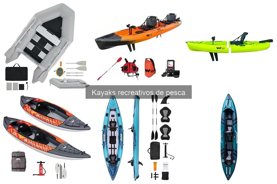 ¿Qué es un kayak recreativo de pesca? Características y Usos