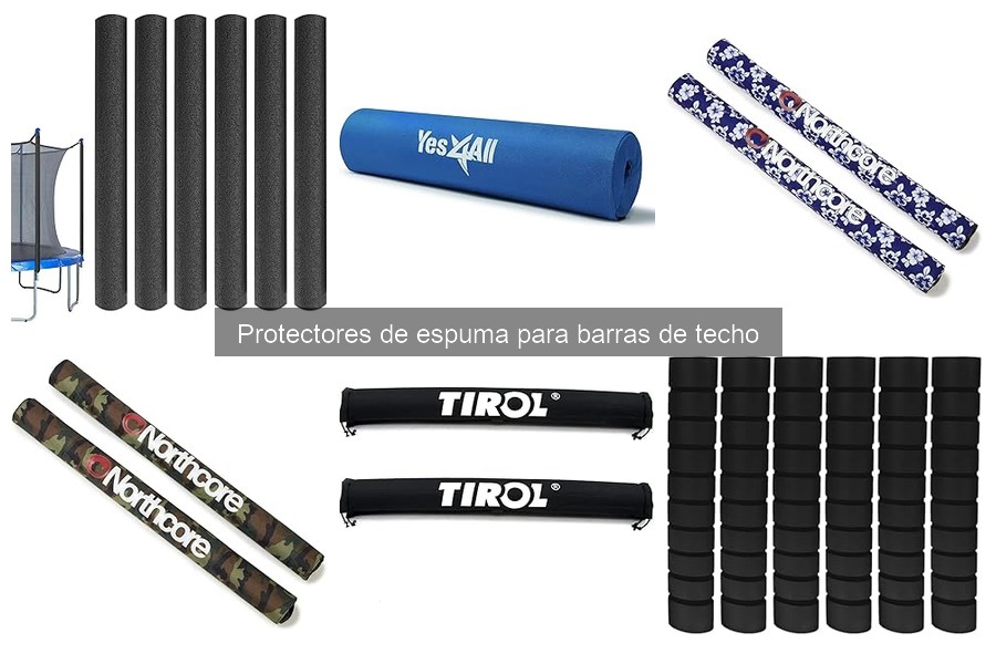 ¿Qué es un protector de espuma para barras de techo?