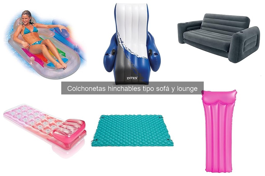 ¿Qué es una colchoneta hinchable tipo sofá? Características y usos