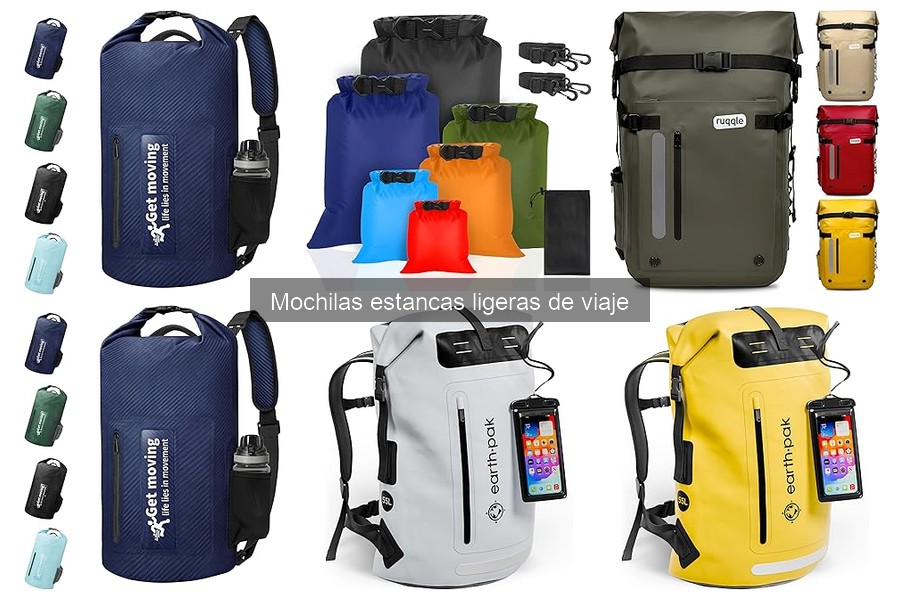 ¿Qué es una mochila estanca ligera? Características esenciales