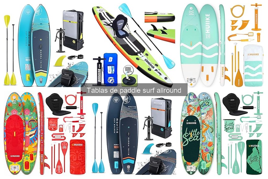 ¿Qué es una tabla de paddle surf allround? Guía para principiantes