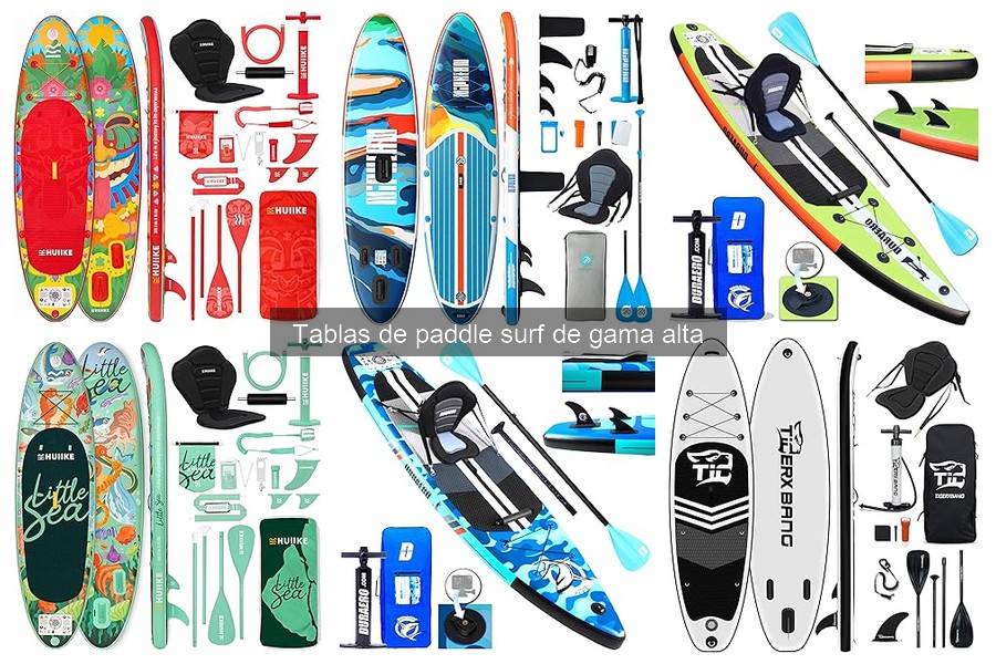 ¿Qué es una tabla de paddle surf de gama alta? Características y beneficios