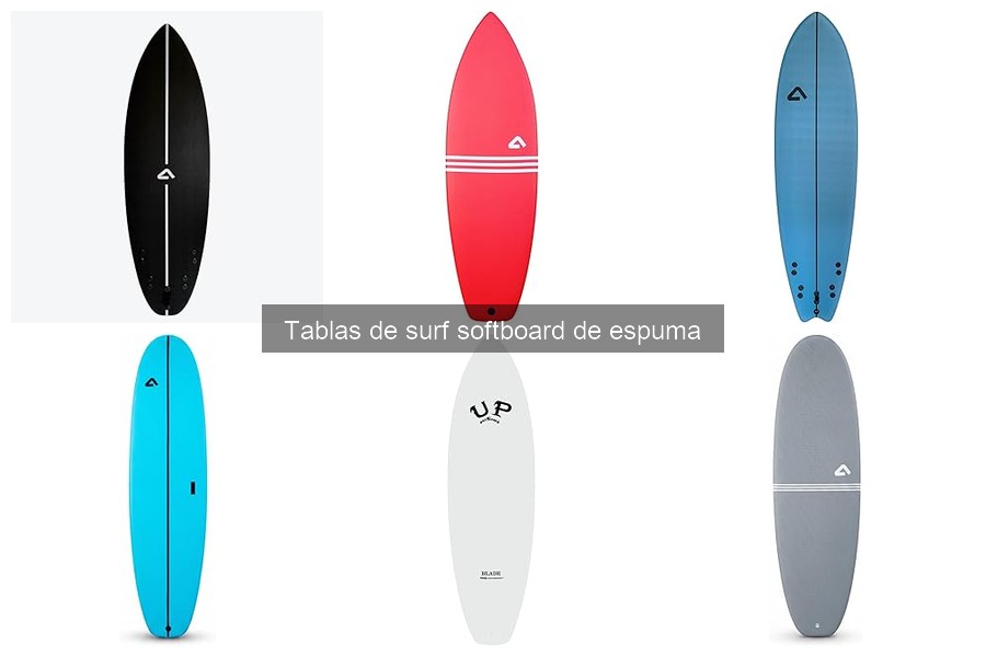 ¿Qué es una tabla de surf softboard de espuma?