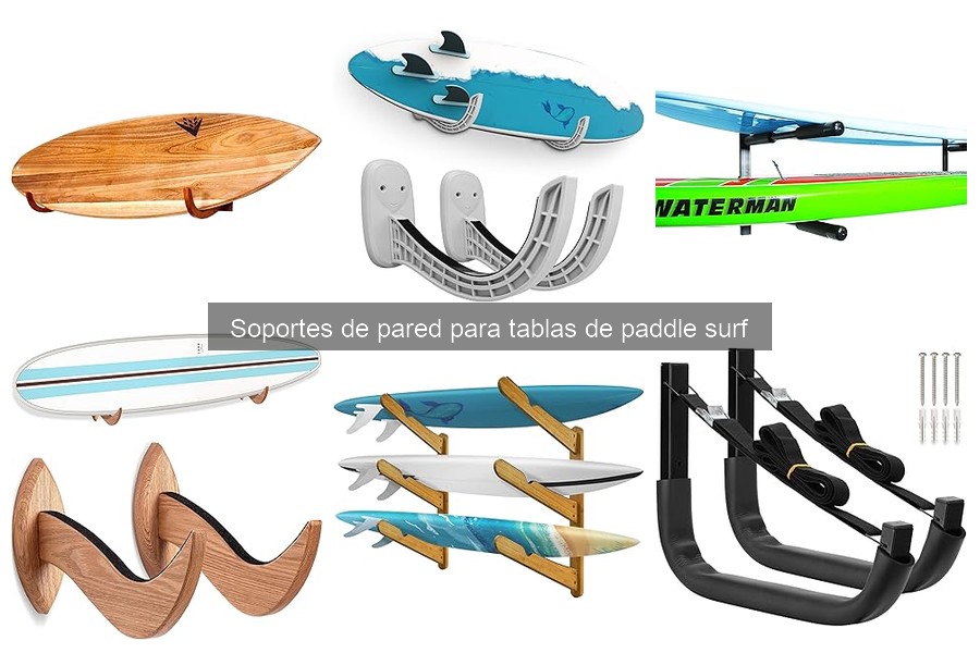 ¿Qué grosor de pared necesito para un soporte de paddle surf?