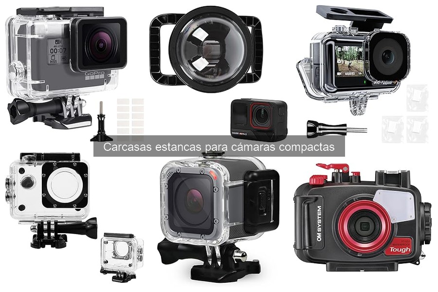 ¿Qué son las carcasas estancas para cámaras compactas?