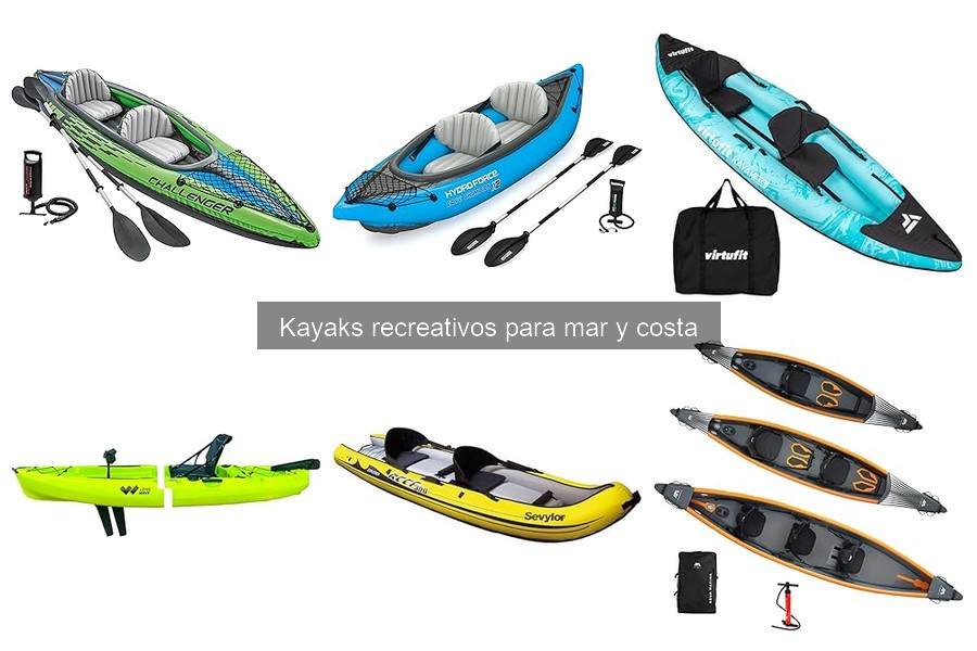 ¿Qué son los kayaks recreativos? Características y ventajas