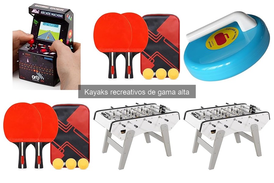 ¿Qué son los kayaks recreativos de gama alta?