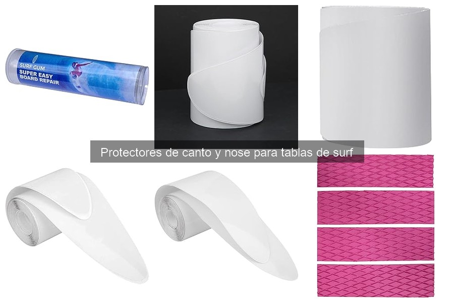 ¿Qué son los protectores de canto y nose para tablas de surf?