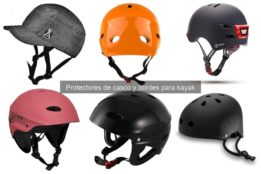 ¿Qué son los protectores de casco y bordes para kayak?