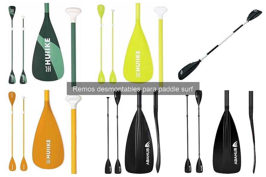 Qué son los remos desmontables para paddle surf: guía completa