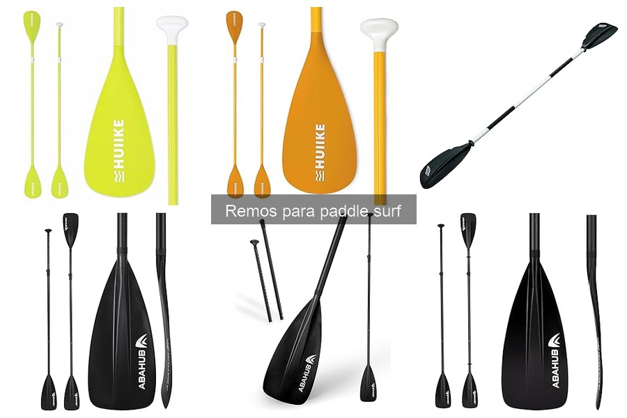 ¿Qué son los remos para paddle surf? Características y tips