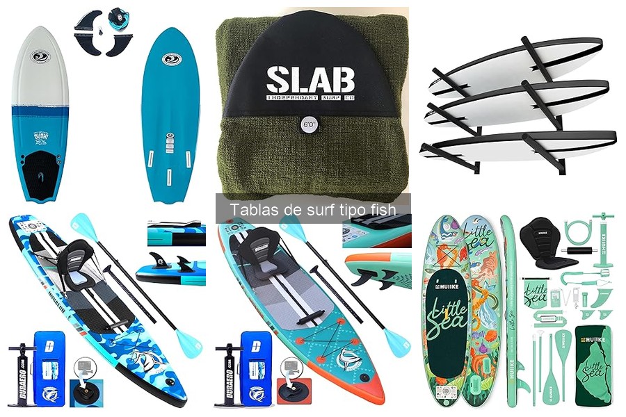 ¿Qué tamaño de tabla de surf tipo fish elegir?