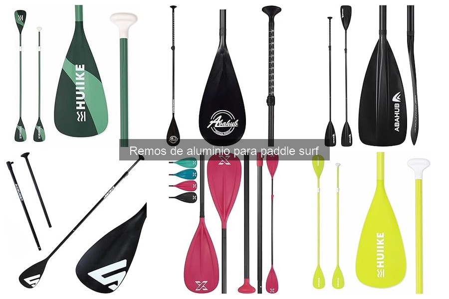Remos de Aluminio Ligeros vs Pesados para Paddle Surf