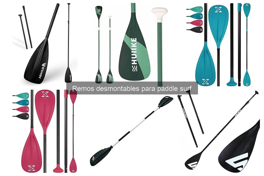 Remos desmontables para principiantes en paddle surf