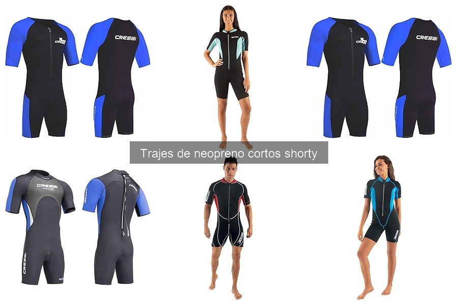 Reseñas de Trajes de Neopreno Cortos Shorty para Deportes Acuáticos