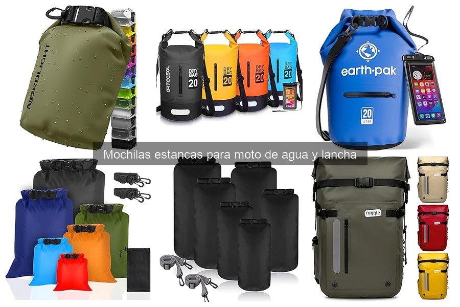 ¿Son realmente impermeables las mochilas estancas?