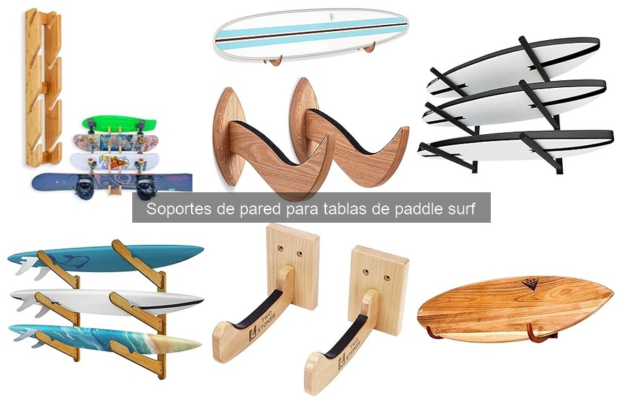 Soportes de pared para tablas de paddle surf: ¿qué son?