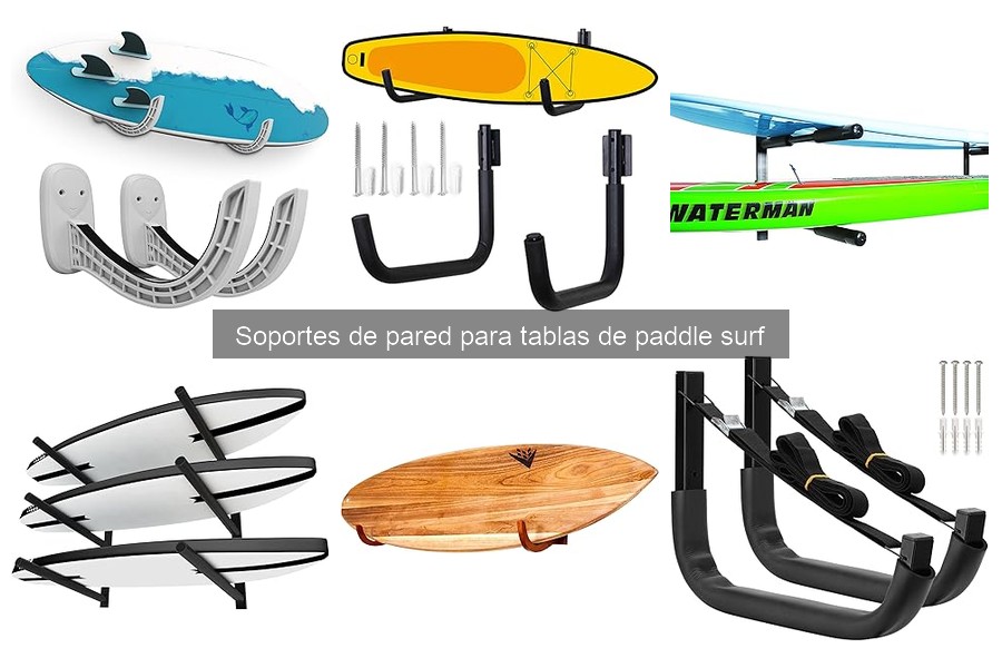 Soportes de pared: ¿Sirven para tablas de paddle surf y kayak?