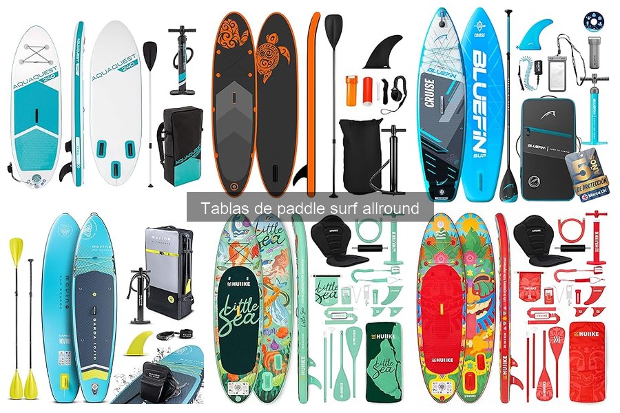 Tabla de Paddle Surf Allround vs. Touring: ¿Cuál Elegir?
