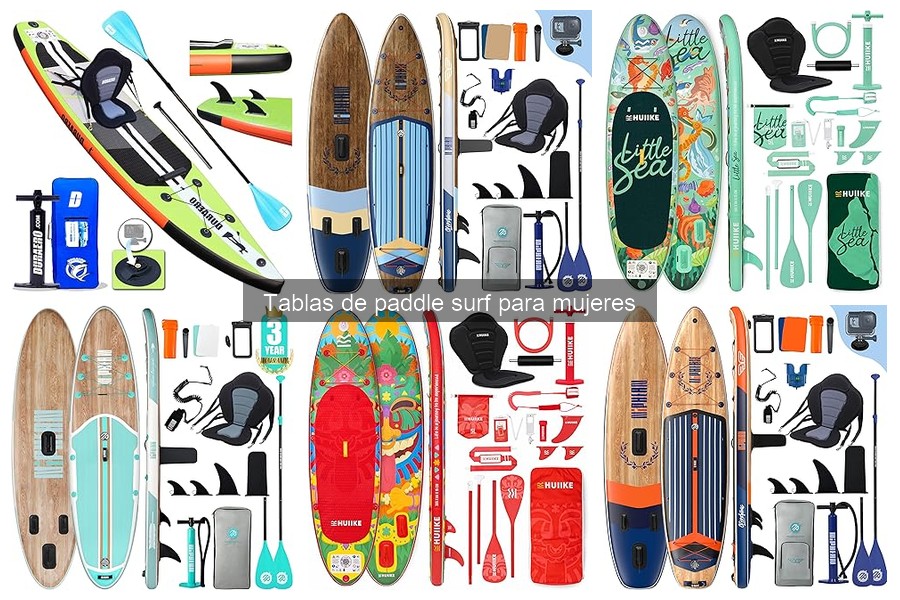 Tablas de Paddle Surf para Mujeres: Mejores Opciones por Nivel