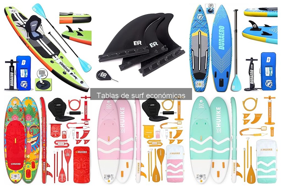 Tablas de Surf Económicas: Características y Ventajas