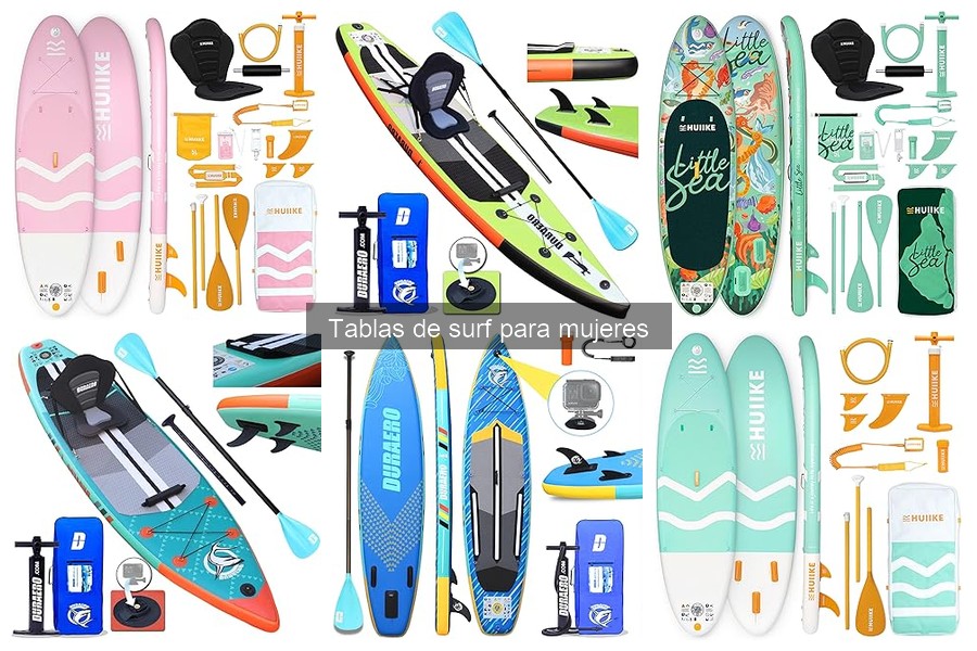 Tablas de surf para mujeres vs. hombres: ¿cuáles son las diferencias?