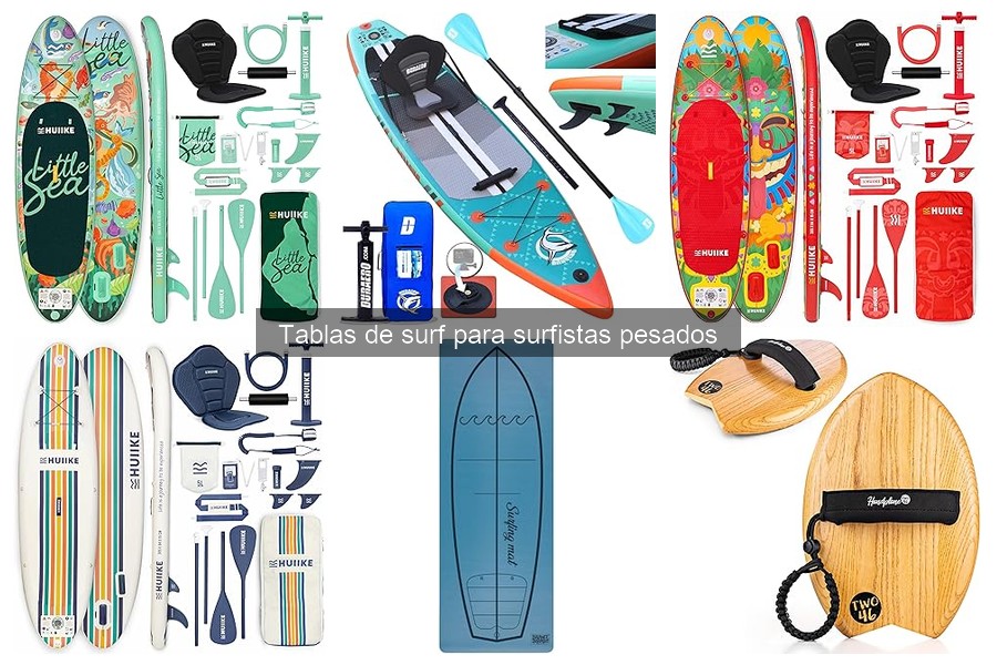 Tablas de Surf para Surfistas Pesados: ¿Cuál Elegir?