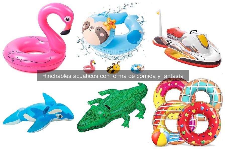 Testimonios sobre hinchables acuáticos de comida