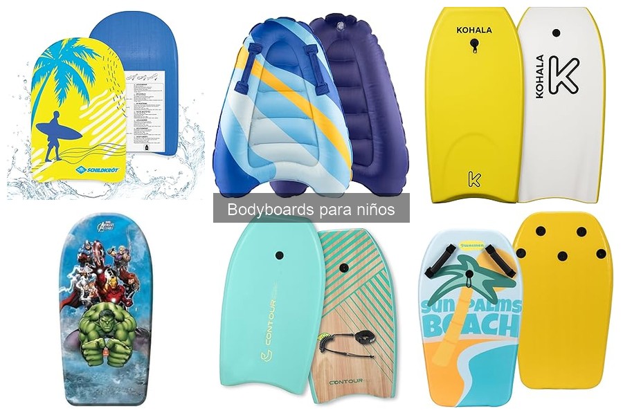 Tipos de bodyboards para niños: guía completa 2023