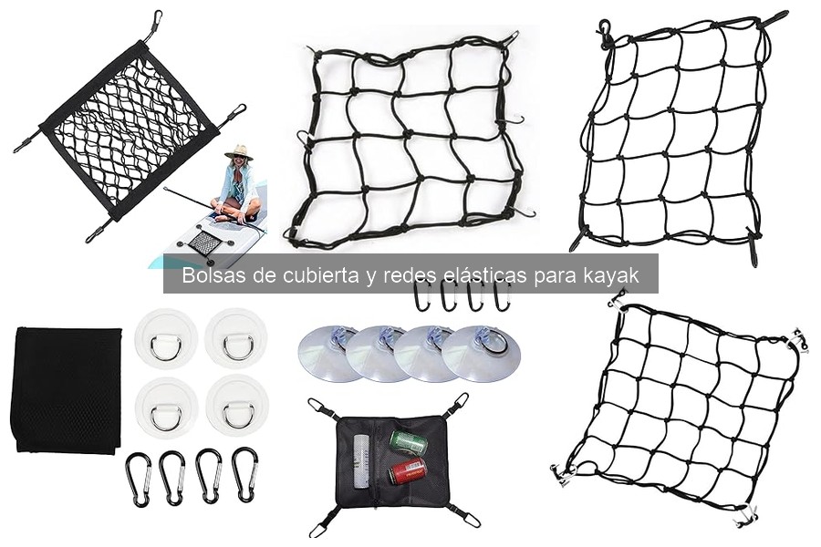 Tipos de bolsas de cubierta para kayak: guía detallada