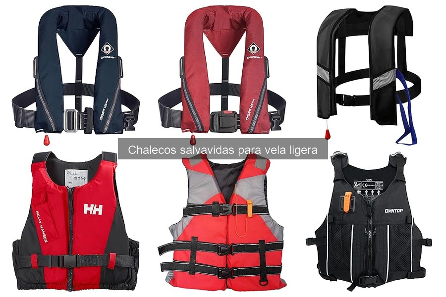 Tipos de chalecos salvavidas para vela ligera: guía completa