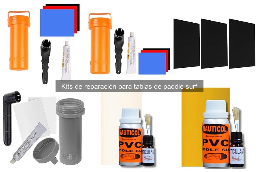 Tipos de kits de reparación para tablas de paddle surf