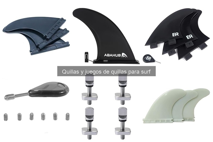 ** Tipos de quillas para surf y sus características esenciales