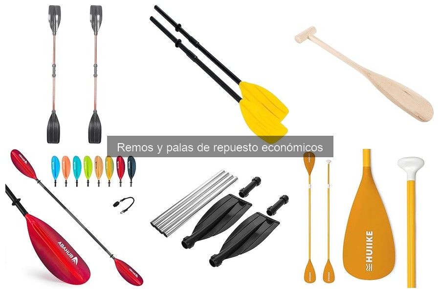 Tipos de Remos y Palas de Repuesto Económicos para Paddle Surf