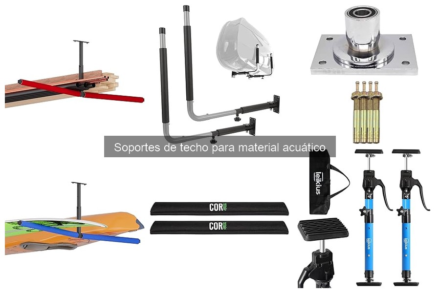 Tipos de Soportes de Techo para Material Acuático