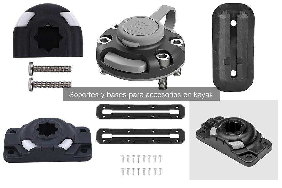 Tipos de Soportes para Accesorios en Kayak: Guía Completa