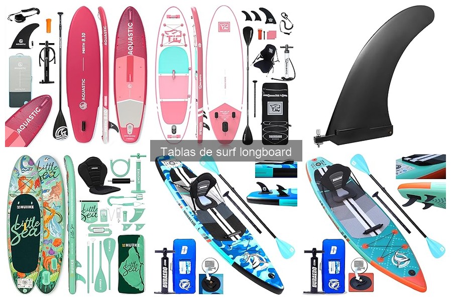 Tipos de tablas de surf longboard: características y diferencias