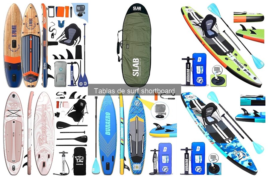 Tipos de tablas shortboard: diferencias y características