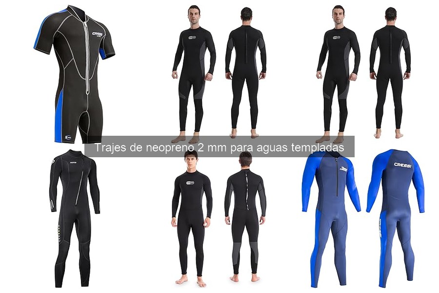 Trajes de neopreno de 2 mm: características y funciones