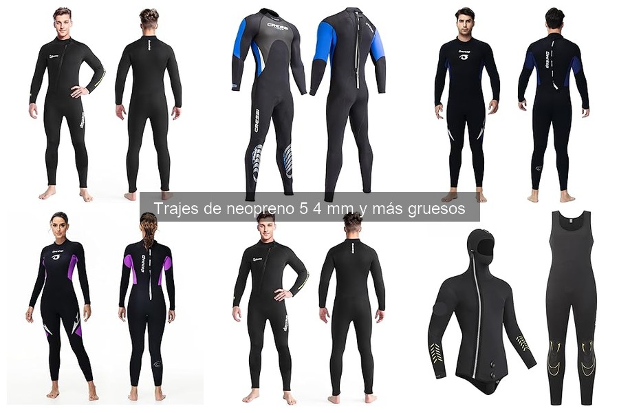 Trajes de neopreno de 5 mm: usos y ventajas