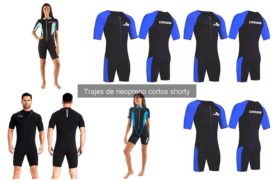 Trajes de neopreno shorty: características y beneficios