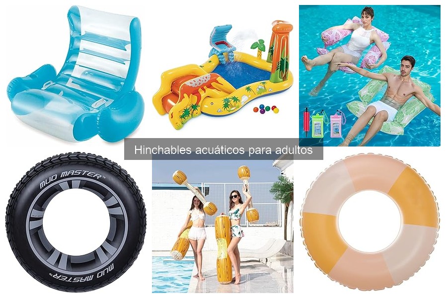 Usos Creativos de Hinchables Acuáticos para Adultos