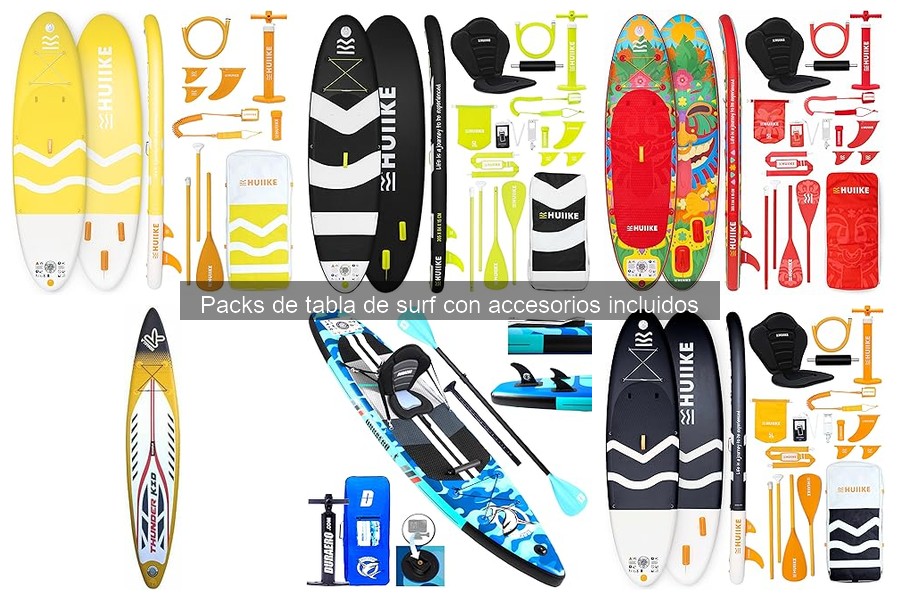 Ventajas de Comprar Packs de Tabla de Surf Completo