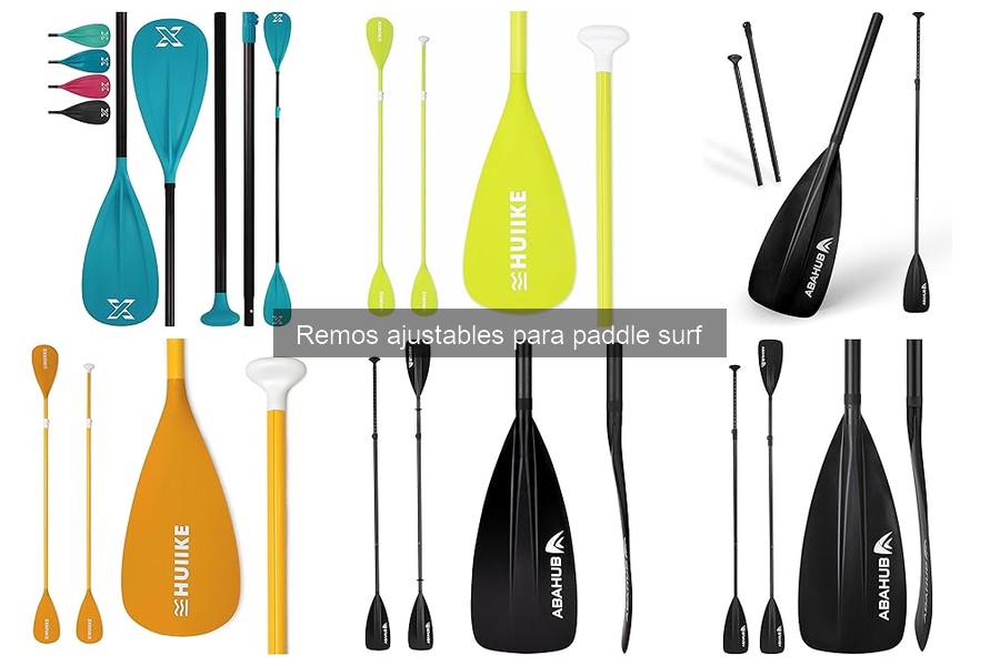 Ventajas de los Remos Ajustables para Paddle Surf