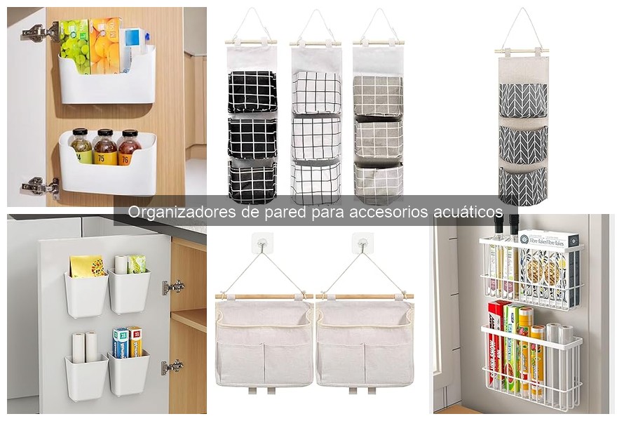 Ventajas de Organizadores de Pared para Accesorios Acuáticos