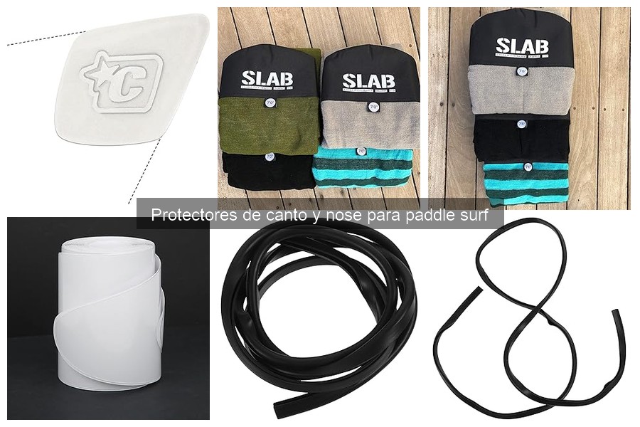 Ventajas de usar protectores de canto y nose en paddle surf