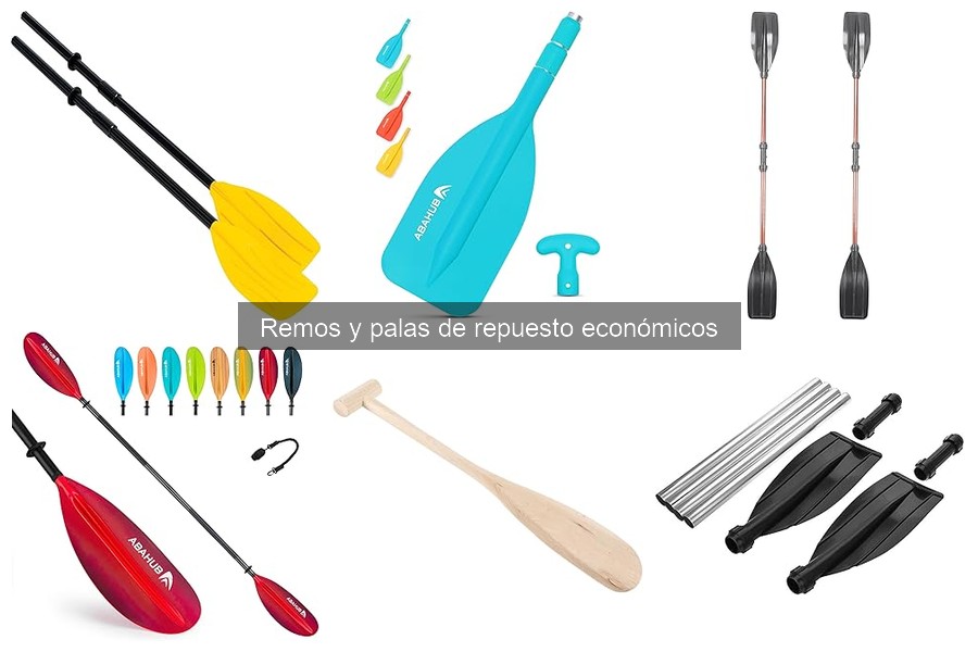 Ventajas de usar remos y palas de repuesto económicos