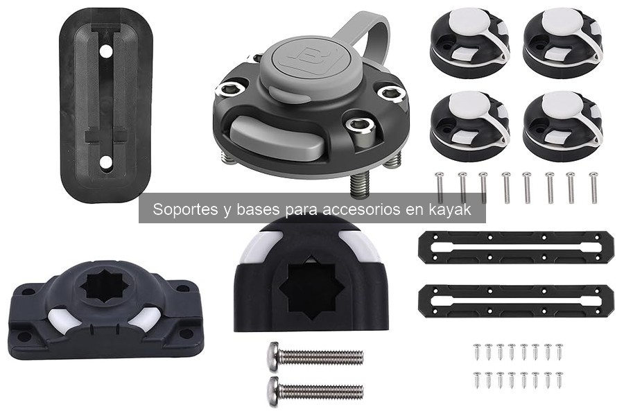 Ventajas de usar soportes para accesorios en kayak