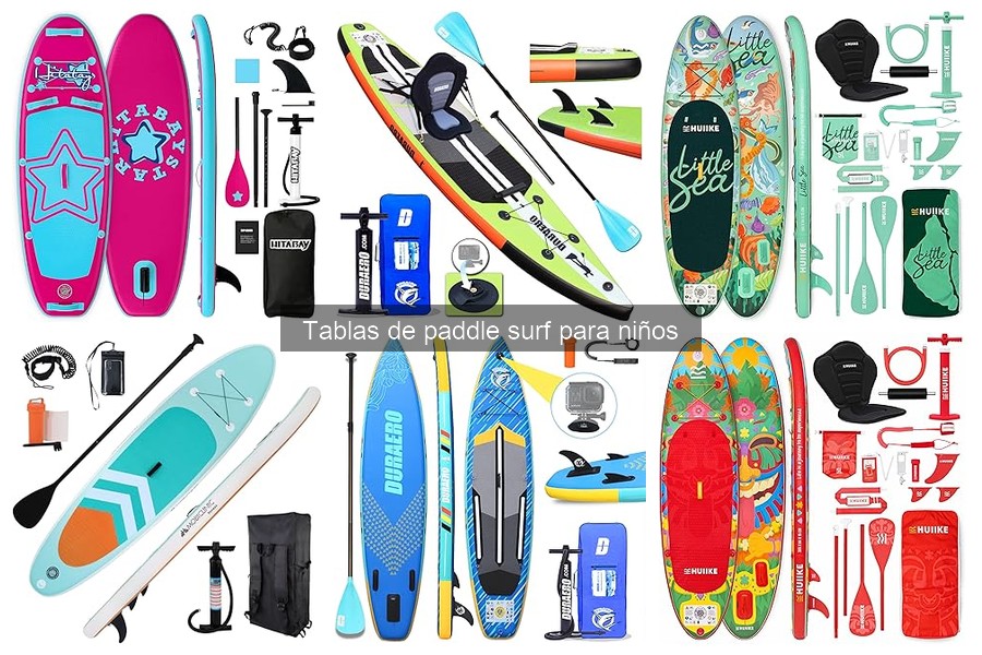 Ventajas de usar tablas de paddle surf para niños