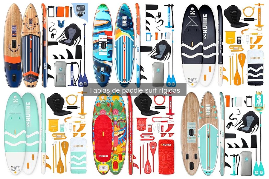 Ventajas de usar tablas de paddle surf rígidas